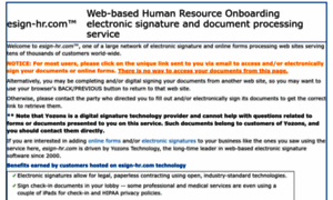 Esign-hr.com thumbnail