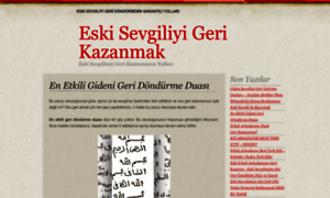 Eskisevgiliyigerikazanmak.wordpress.com thumbnail