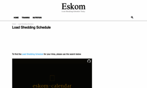 Eskom-loadshedding.co.za thumbnail