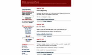 Esl-lesson-plan.com thumbnail
