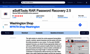 Esofttools-rar-password-recovery.software.informer.com thumbnail