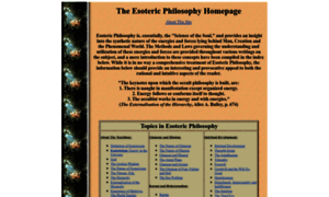 Esoteric-philosophy.net thumbnail