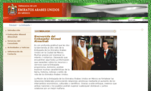 Esp.uae-embassy.mx thumbnail