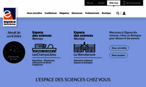 Espace-sciences.org thumbnail