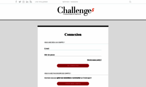 Espaceclient.challenges.fr thumbnail