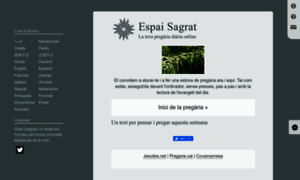 Espaisagrat.org thumbnail