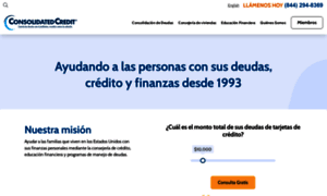 Espanol.consolidatedcredit.org thumbnail
