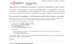 Espeech.com thumbnail