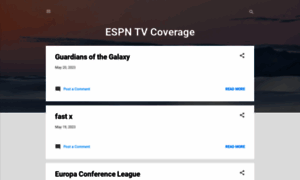 Espn-tv-coverage.blogspot.com thumbnail