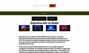 Esportivabets.br.com thumbnail