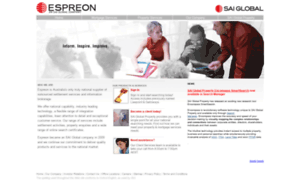 Espreon.saiglobal.com thumbnail