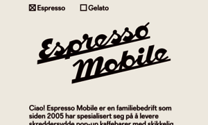 Espressomobile.no thumbnail