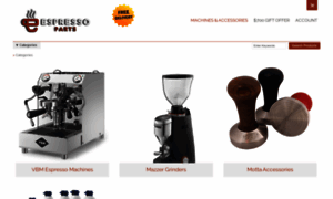 Espressoparts.co.nz thumbnail