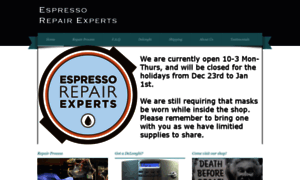 Espressorepairexperts.com thumbnail