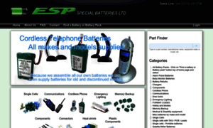 Espspecialbatteries.co.uk thumbnail