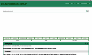 Ess.turktelekom.com.tr.dnstree.com thumbnail
