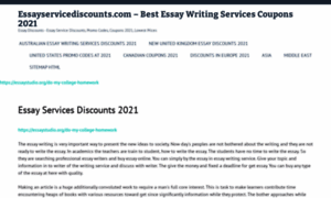 Essayservicediscounts.com thumbnail