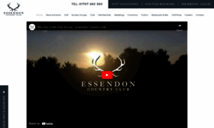 Essendon.intelligentgolf.co.uk thumbnail
