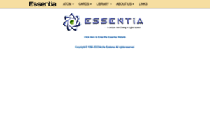 Essentia.com thumbnail
