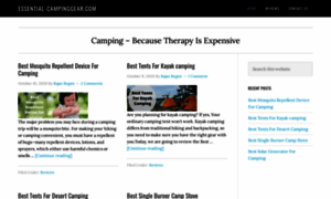 Essential-campinggear.com thumbnail