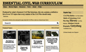 Essentialcivilwarcurriculum.com thumbnail