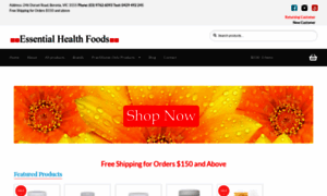 Essentialhealthfoods.com.au thumbnail