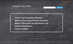 Estate-tax.info thumbnail