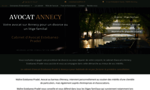 Estebanez-pradel-avocat-annecy.fr thumbnail