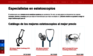 Estetoscopios.online thumbnail