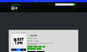 Estfm.radio.fr thumbnail