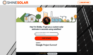 Estimate.shinesolar.com thumbnail