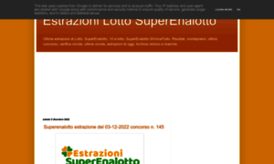 Estrazioni-lotto-superenalotto.it thumbnail