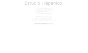 Estudiohispanico.co.uk thumbnail