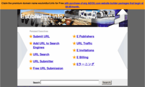 Esubmiturl.info thumbnail
