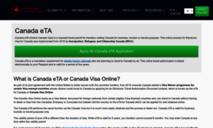 Eta-canadavisa.org thumbnail