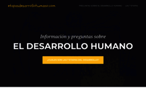 Etapasdesarrollohumano.com thumbnail