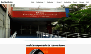 Etecalberteinstein.com.br thumbnail