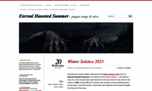 Eternalhauntedsummer.com thumbnail