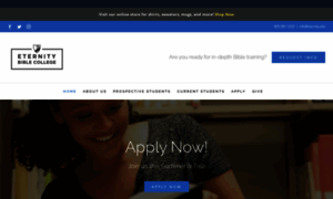 Eternitybiblecollege.com thumbnail