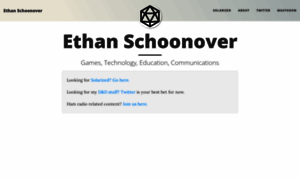 Ethanschoonover.com thumbnail