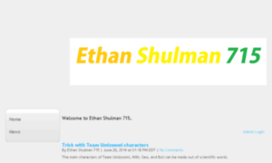 Ethanshulman715.com thumbnail