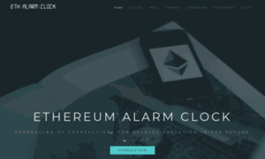 Ethereum-alarm-clock.com thumbnail