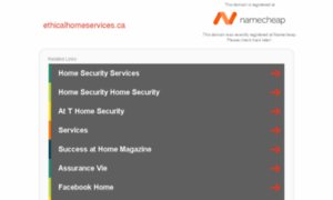 Ethicalhomeservices.ca thumbnail