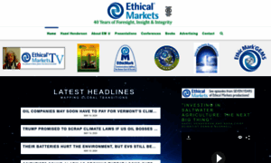 Ethicalmarkets.com thumbnail
