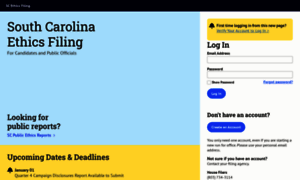 Ethicsfiling.sc.gov thumbnail