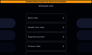 Ethiojob.com thumbnail