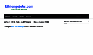 Ethiongojobs.com thumbnail