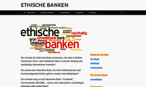 Ethische-banken.de thumbnail