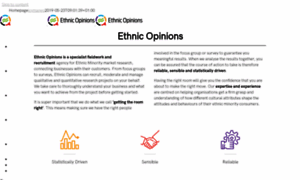 Ethnicopinions.com thumbnail