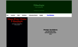 Ethnologie-einfuehrung.de thumbnail